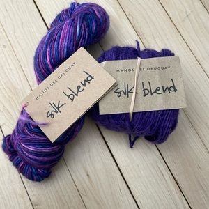 Manos del Uruguay silk blend yarn